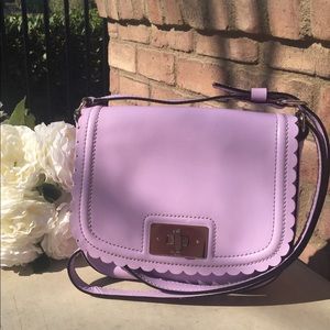Kate Spade Lavender Scalloped Crossbody